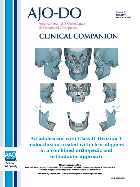 Go to journal home page - AJO-DO Clinical Companion